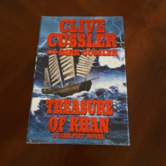 Clive Cussler Novel Treasure of Khan - Picture 5 of 5